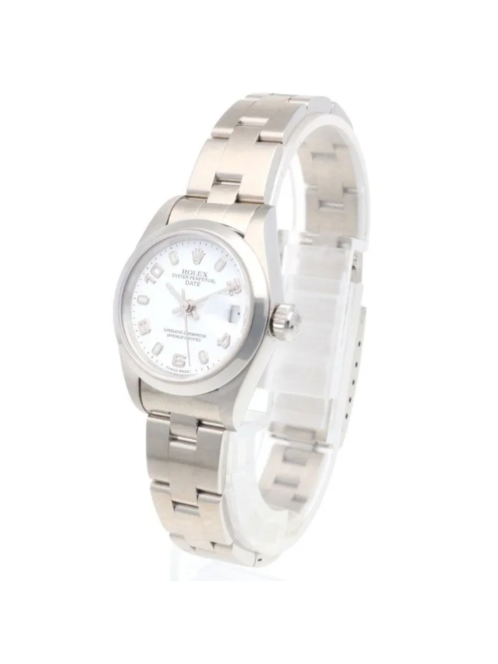 Rolex Date Oistar Watch Clock Automatic Winding Re Polished a Second